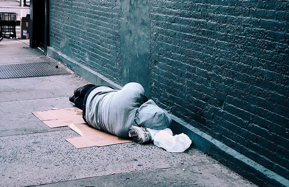 A person experiencing homelessness, the human reality behind the data this platform models