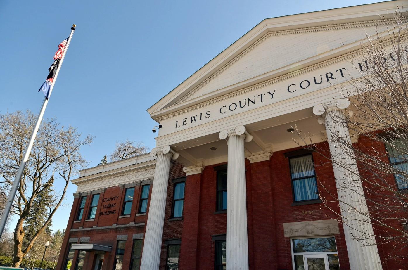 The Lewis County Court House in Lowville, New York